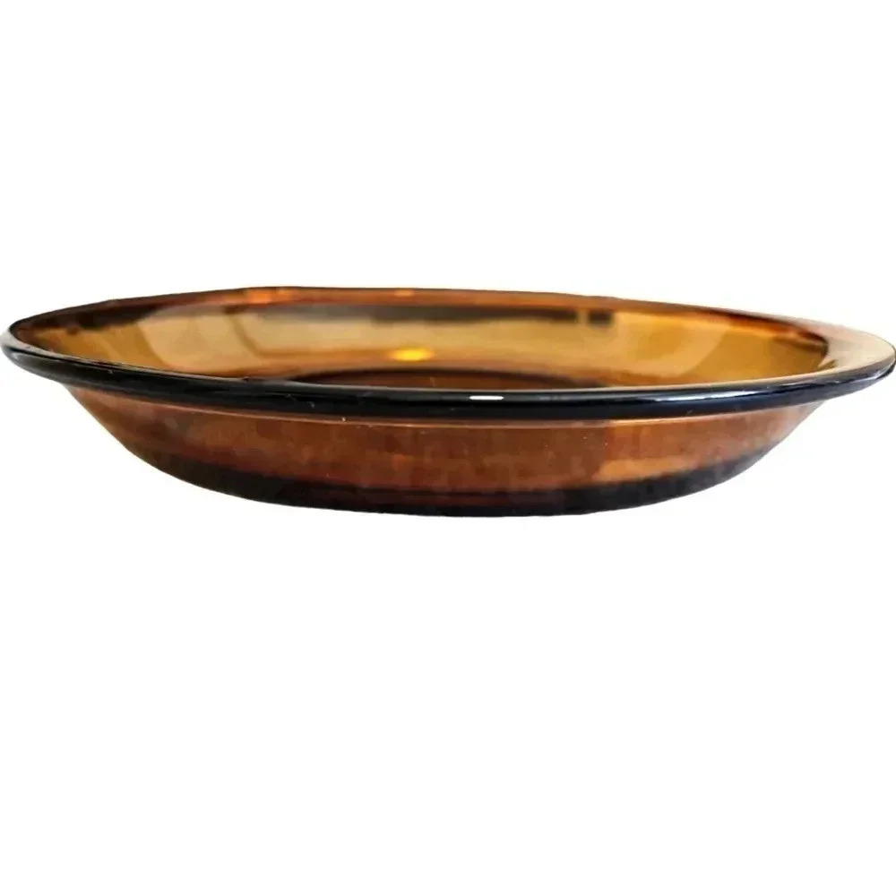 Anchor Hocking Harvest Amber 9" pie plate 460 pan